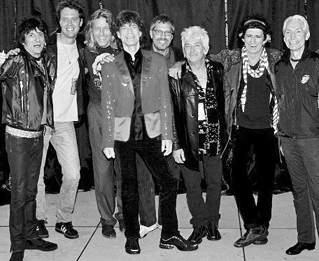 With the Rolling Stones