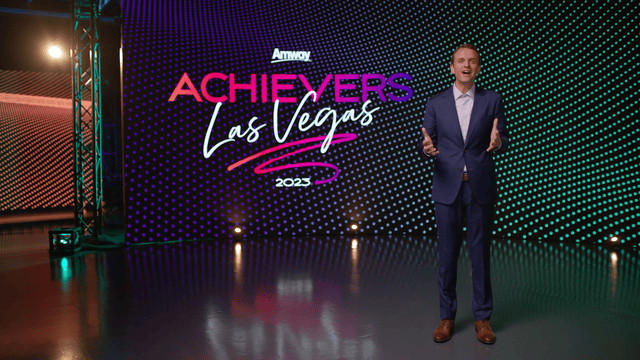 Achievers Las Vegas virtual business meeting.