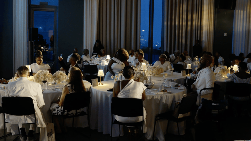 play Hologic and The White Dress Project event promoting awareness.