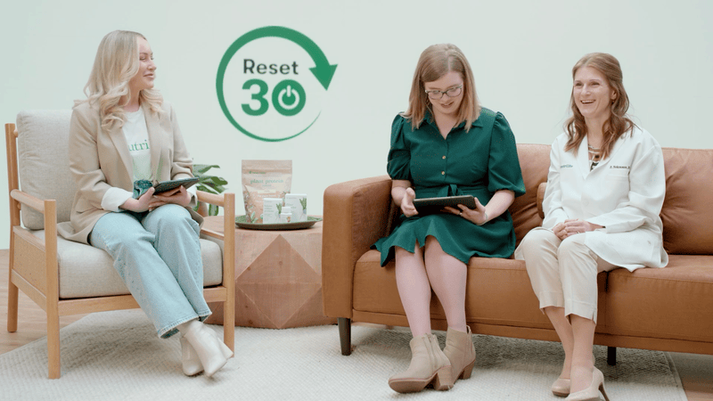Nutrilite Reset30 Life Q&A promotional video.