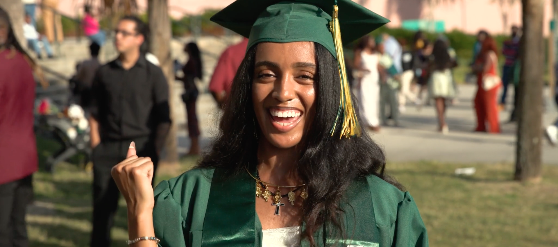 play Highlights from Rasmussen Florida commencement 2025 ceremony.