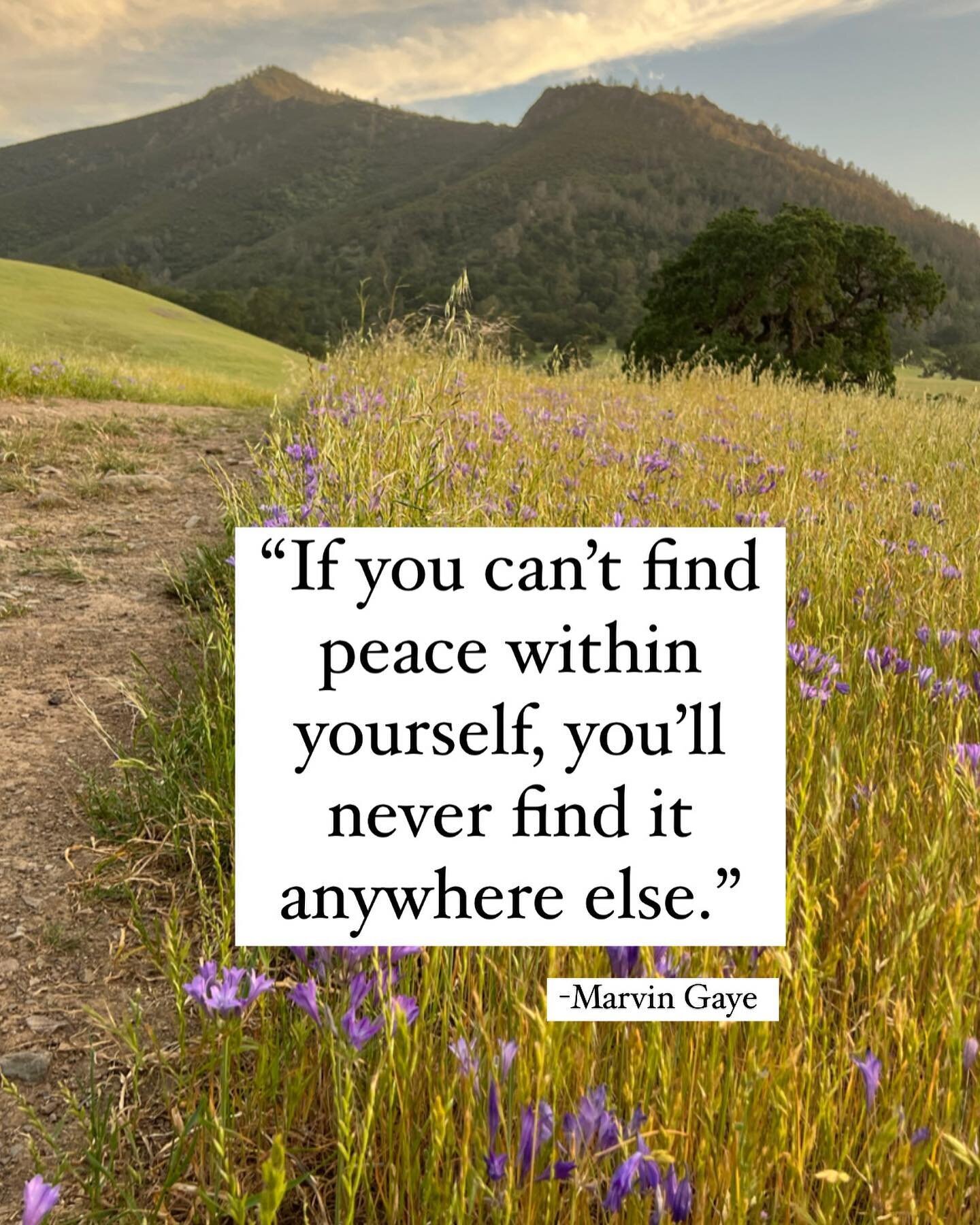 Where can you turn for peace? 

Look inward. 

The answer to your problems can&rsquo;t be found in the next best training plan, on the other side of weight loss or chiseled abs. 

Those things might happen but you won&rsquo;t necessarily find peace t