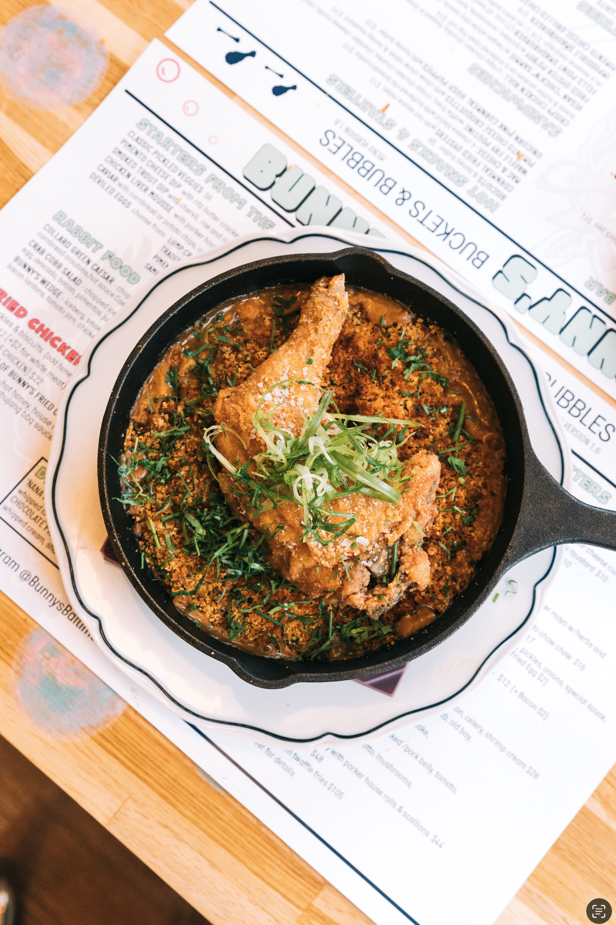 Fried Chicken Cassoulet