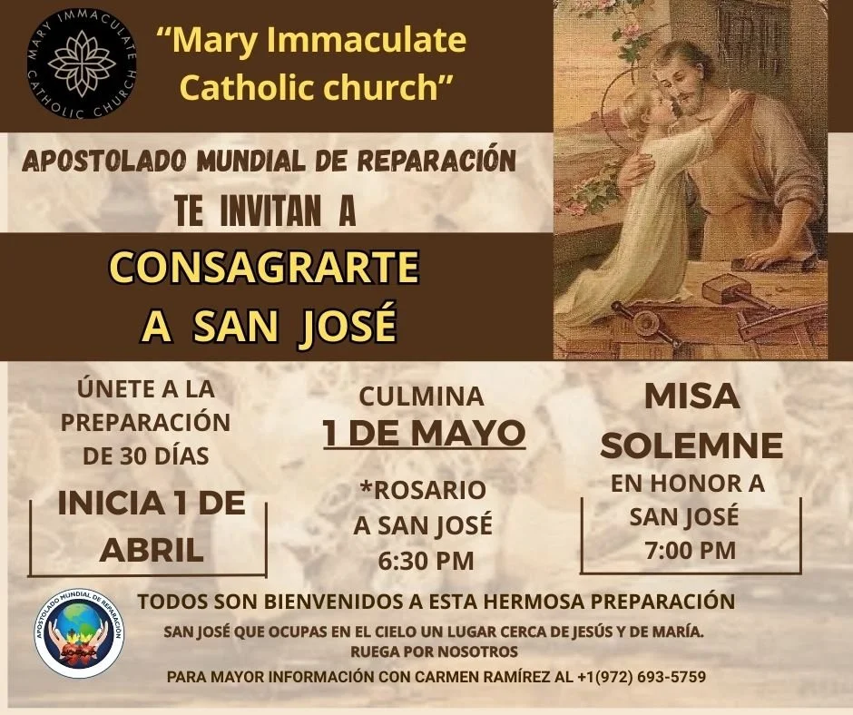 Misa Solemne - Consagrarte a San Jose