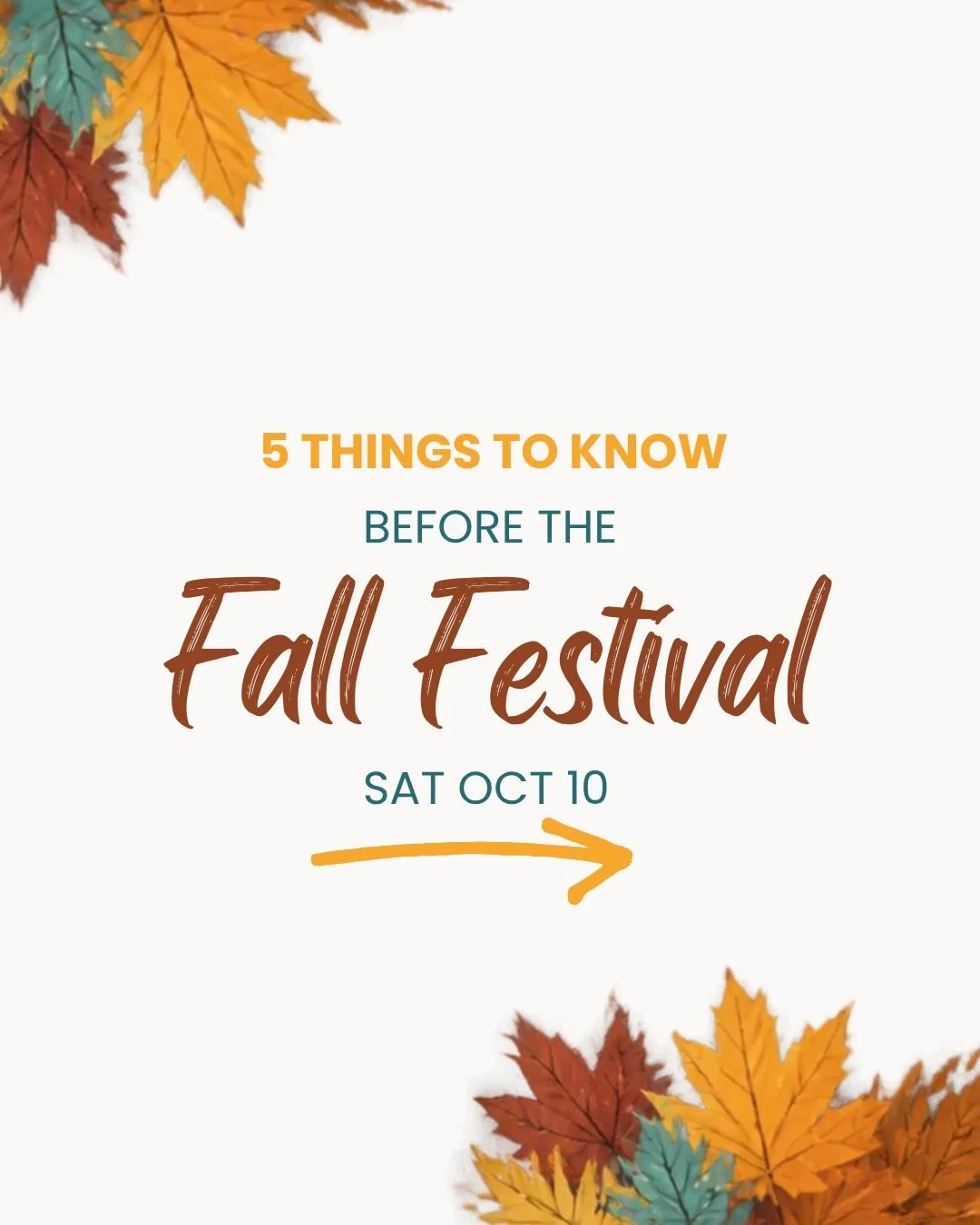 5 THINGS TO KNOW BEFORE THE FALL FESTIVAL 🍂
&nbsp;
Sneak Peek to what&rsquo;s in store; last call for sponsorships, vendors, and the silent auction!
&nbsp;
Everything you need to know for a fun-filled day with our Mary Immaculate community!

#mic #f