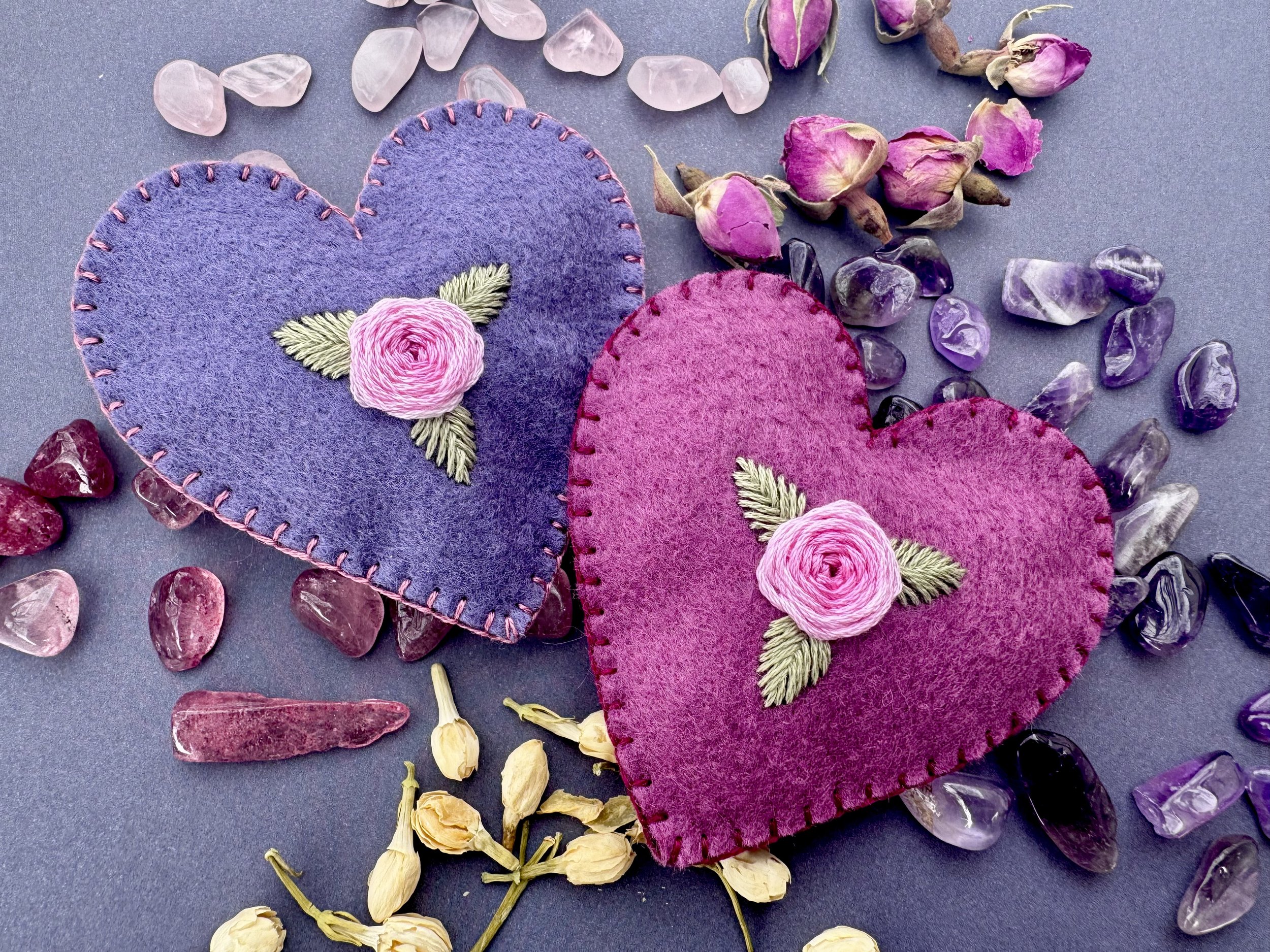 Embroidered Love Charm Workshop