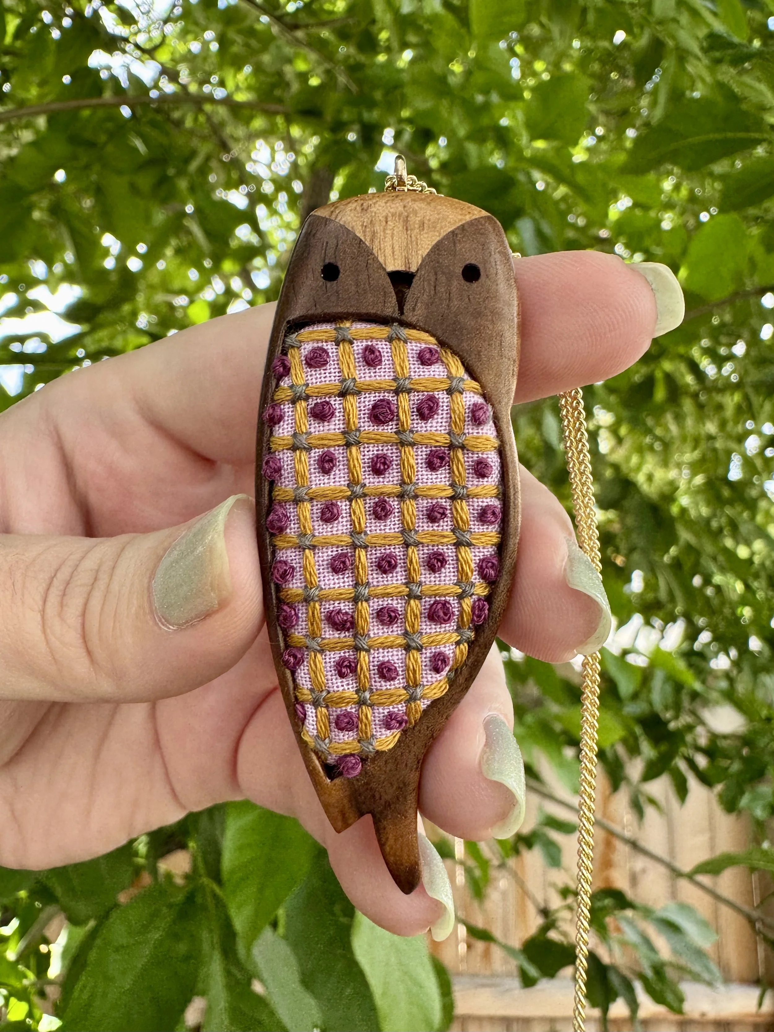 Owl in Checks