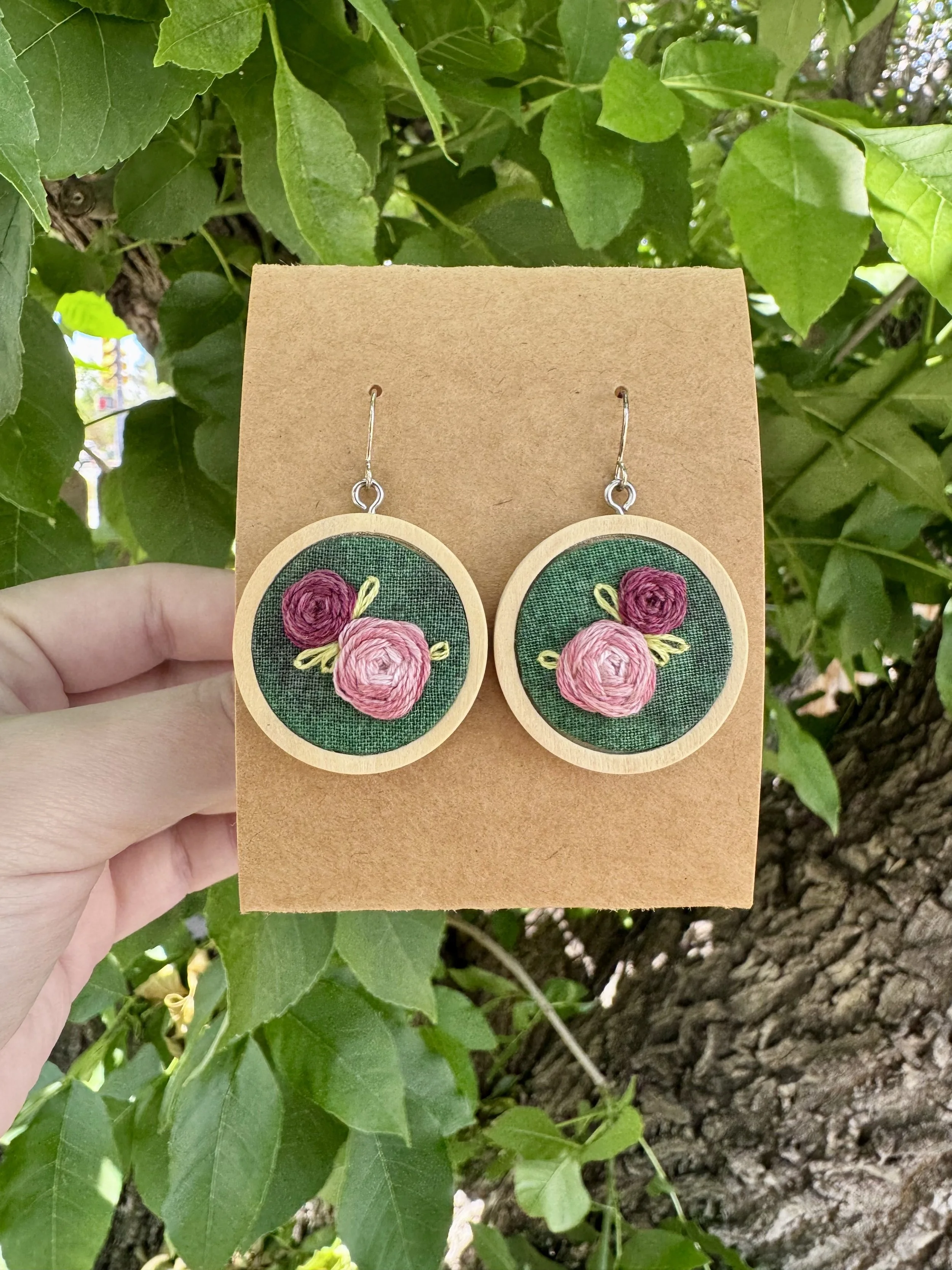 Rose Earrings