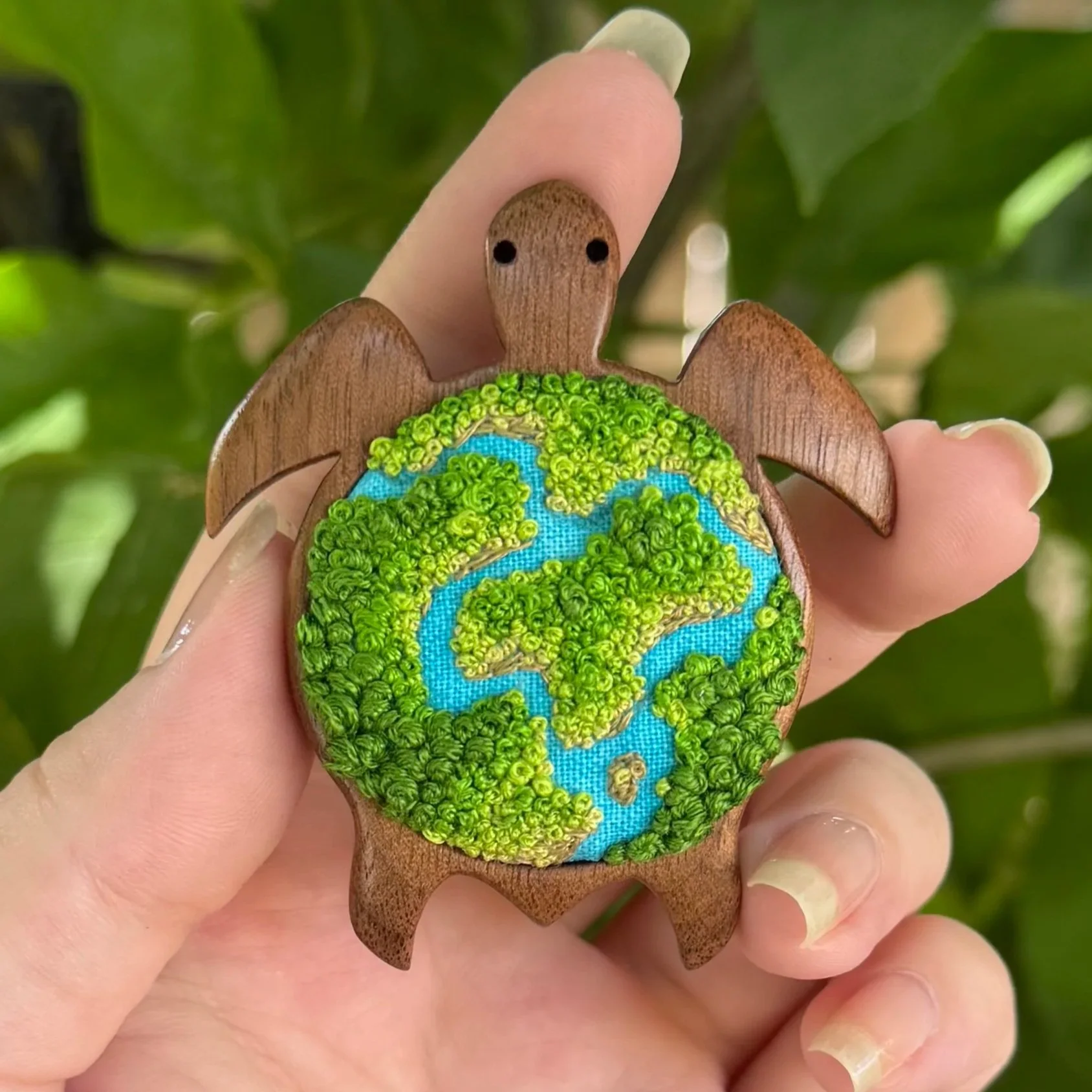 Topographical Turtle Pendants - 2025