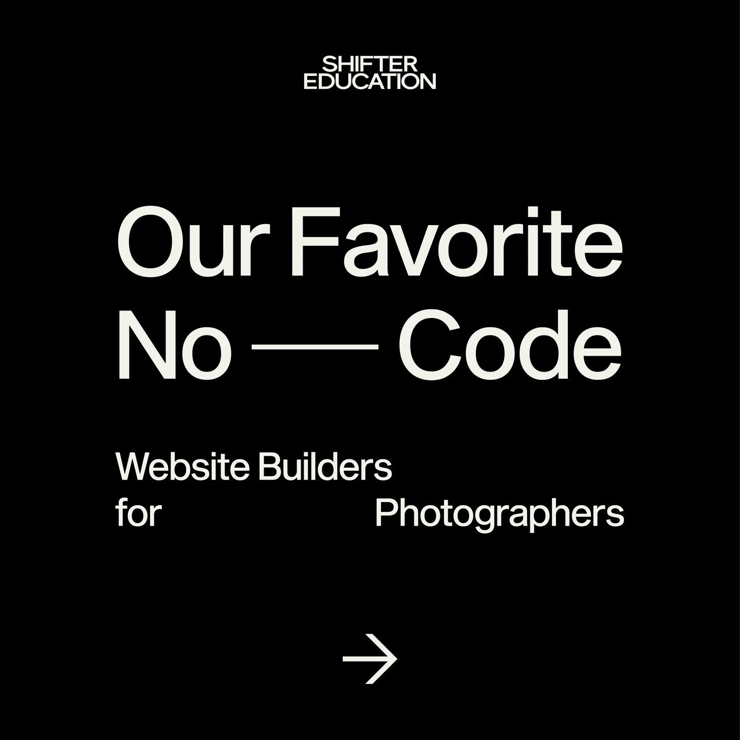 Why choose a site builder instead of building it from scratch? Because frankly, most of us don&rsquo;t have time to learn HTML, CSS, and build it from the ground up.

I think we can speak for most photographers when they say that they just want somet