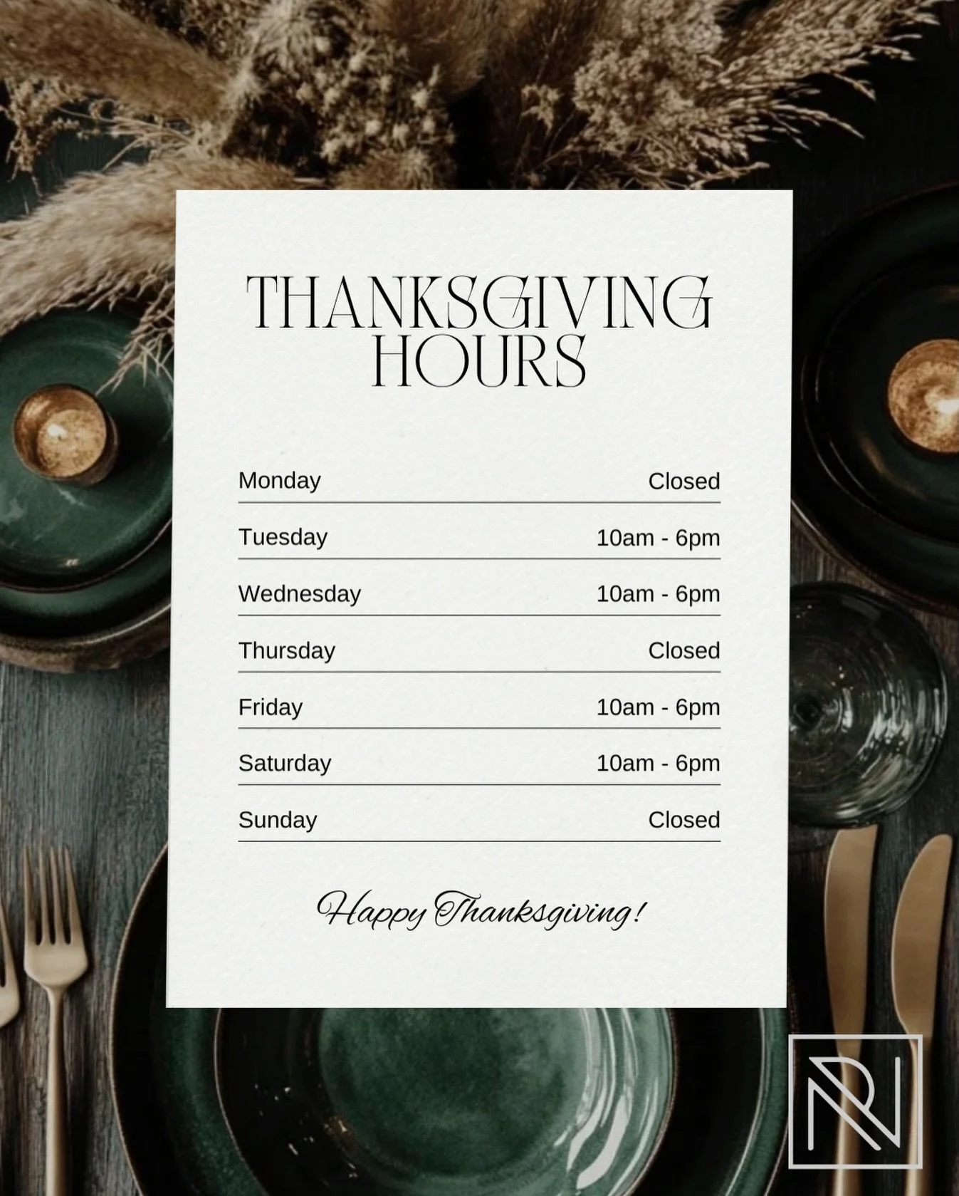 ✨ THANKSGIVING GIVEAWAY! ✨

We&rsquo;re celebrating gratitude in a big way this year&hellip; and we&rsquo;re giving 3 lucky commenters one of our favorite ReNew treatments on Thanksgiving Day. 🤍

As we step into Thanksgiving week, my heart is so ful