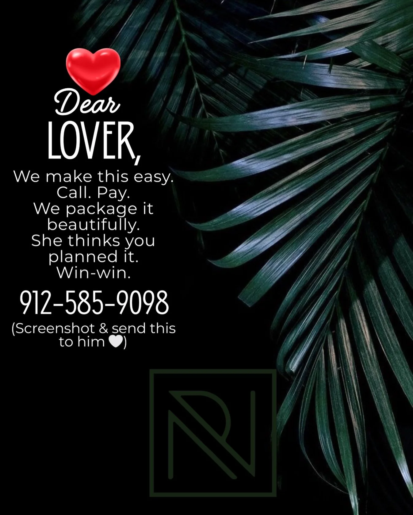 Let&rsquo;s make this easy.

Ladies &mdash; screenshot this and send it to him.
Husbands &mdash; if this lands in your inbox, consider it divine intervention.

At ReNew MedSpa, we offer luxury Valentine&rsquo;s gifts that actually make her feel confi