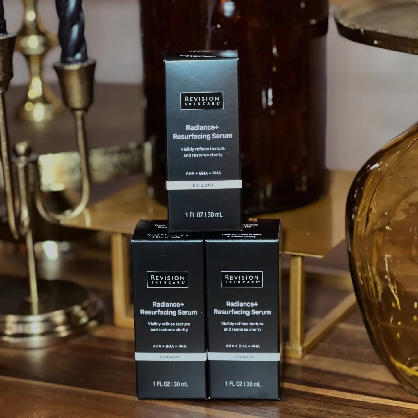 Introducing the newest addition to our Revision Skincare anti-aging line&hellip; Radiance + Resurfacing Serum.

This high-performance overnight treatment is designed to give your skin a true reset while you sleep, revealing smoother texture, brighter