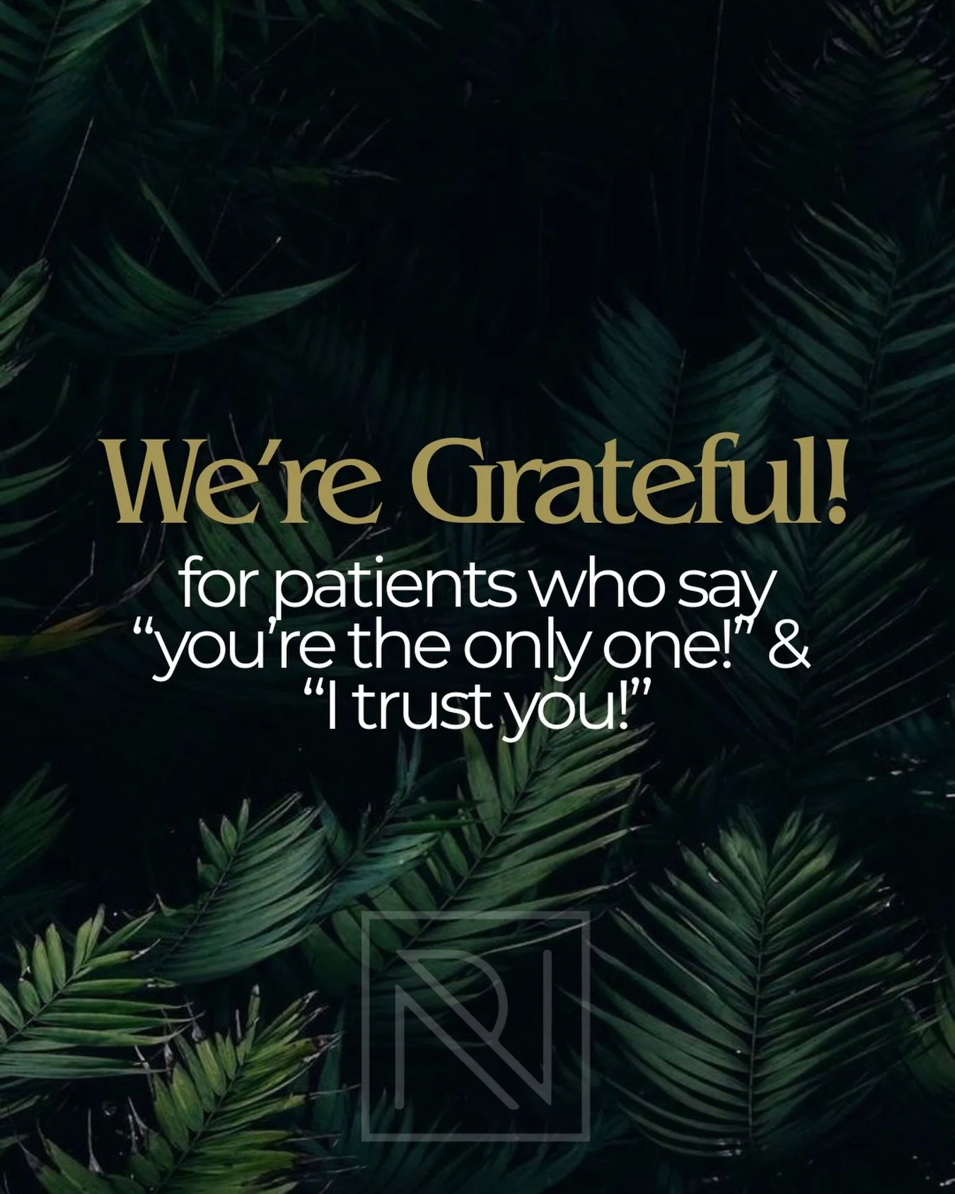 You don&rsquo;t have to wonder where to go&hellip; when you know you&rsquo;re in the right hands 🤍

We never take it lightly when our patients say &ldquo;you&rsquo;re the only one I trust.&rdquo; In a world full of options, that trust means everythi