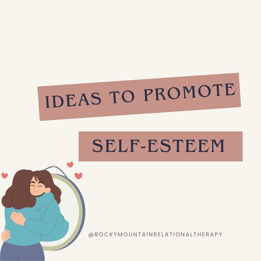 Here are some suggestions for cultivating self-esteem! Building self-esteem is an ongoing journey, and we&rsquo;d love to hear how you nurture yours in the comments below. 🩶

#selfesteem #selfworth #therapy #coloradotherapyservices