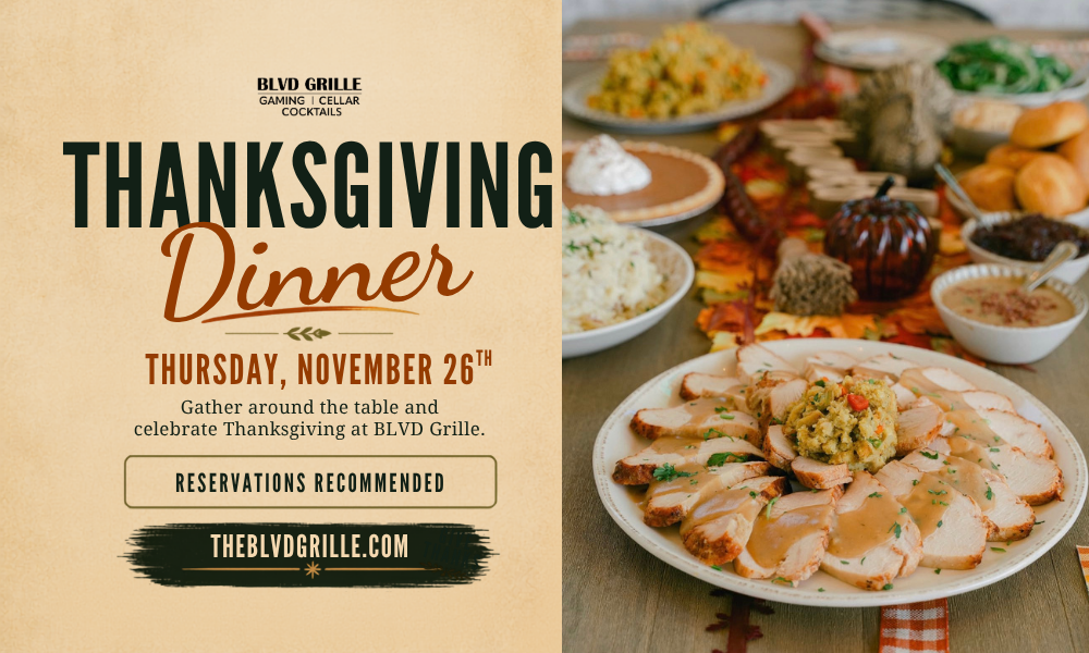 Thanksgiving Dinner at BLVD