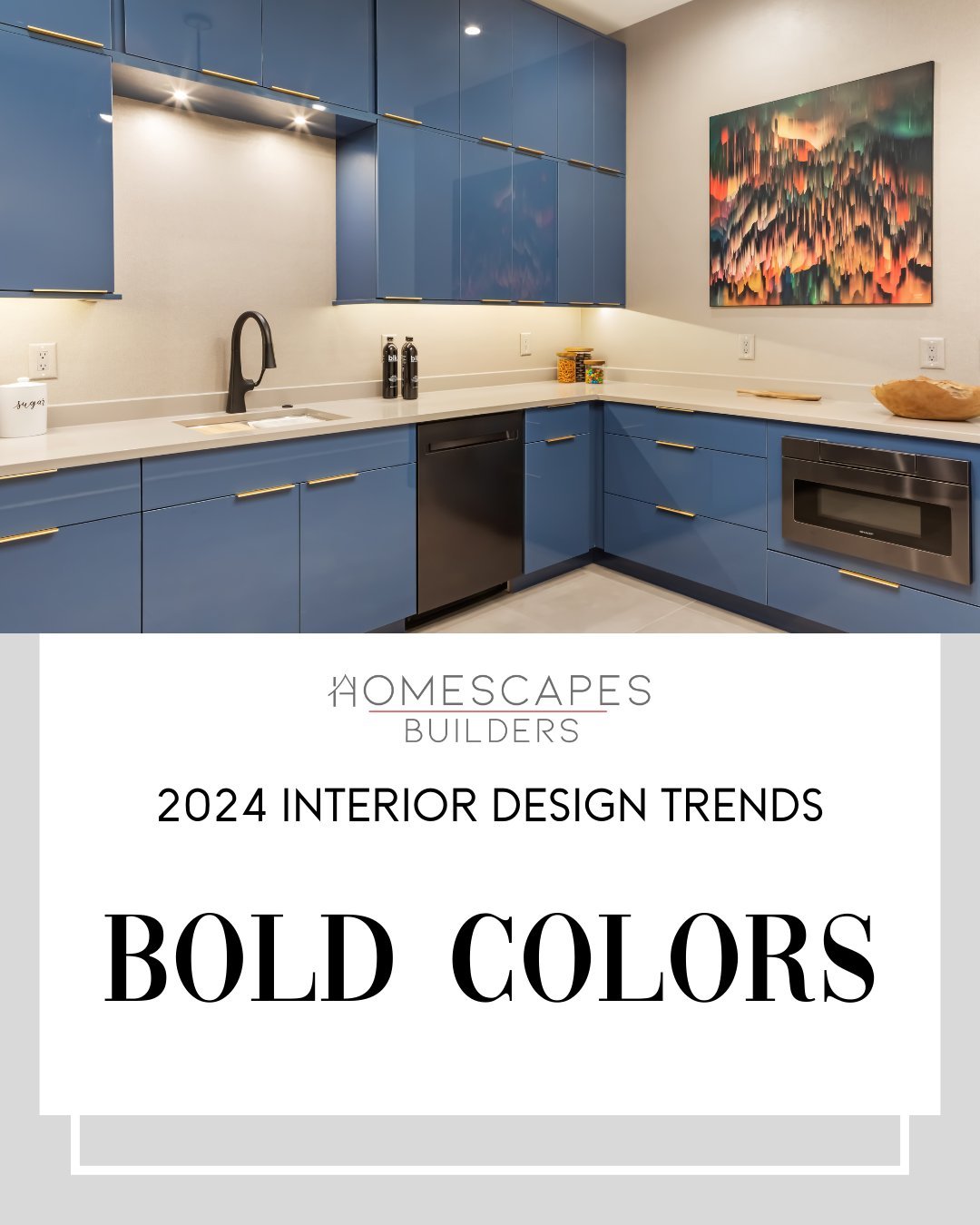 💥🎨 Get ready to add a pop of personality to your dream home! Bold colors are taking the design world by storm in 2024, and we're thrilled to offer you a chance to embrace this vibrant trend. Whether it's a statement wall or a unique decor element, 