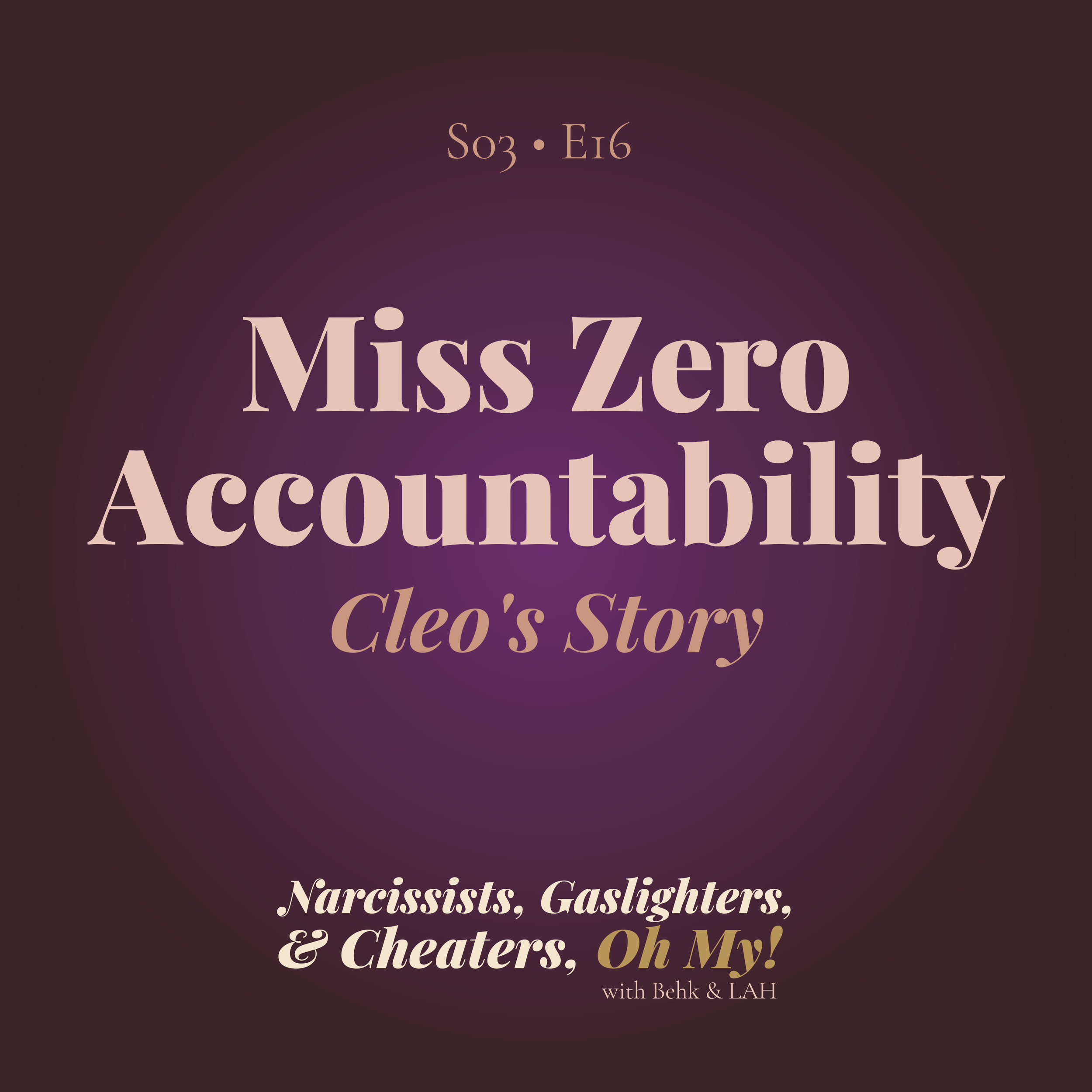 Miss Zero Accountability