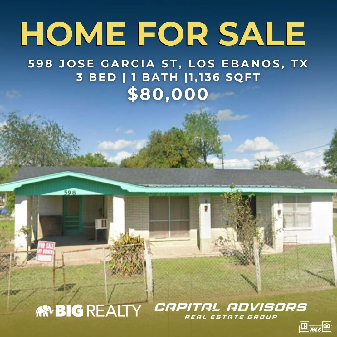 HOME for SALE! for only $80,000 🤩💰

Welcome to this wonderful investment property nestled on a generous .43 acre lot, conveniently located near schools and amenities. This charming home features three bedrooms, one bathroom, and a cozy living space