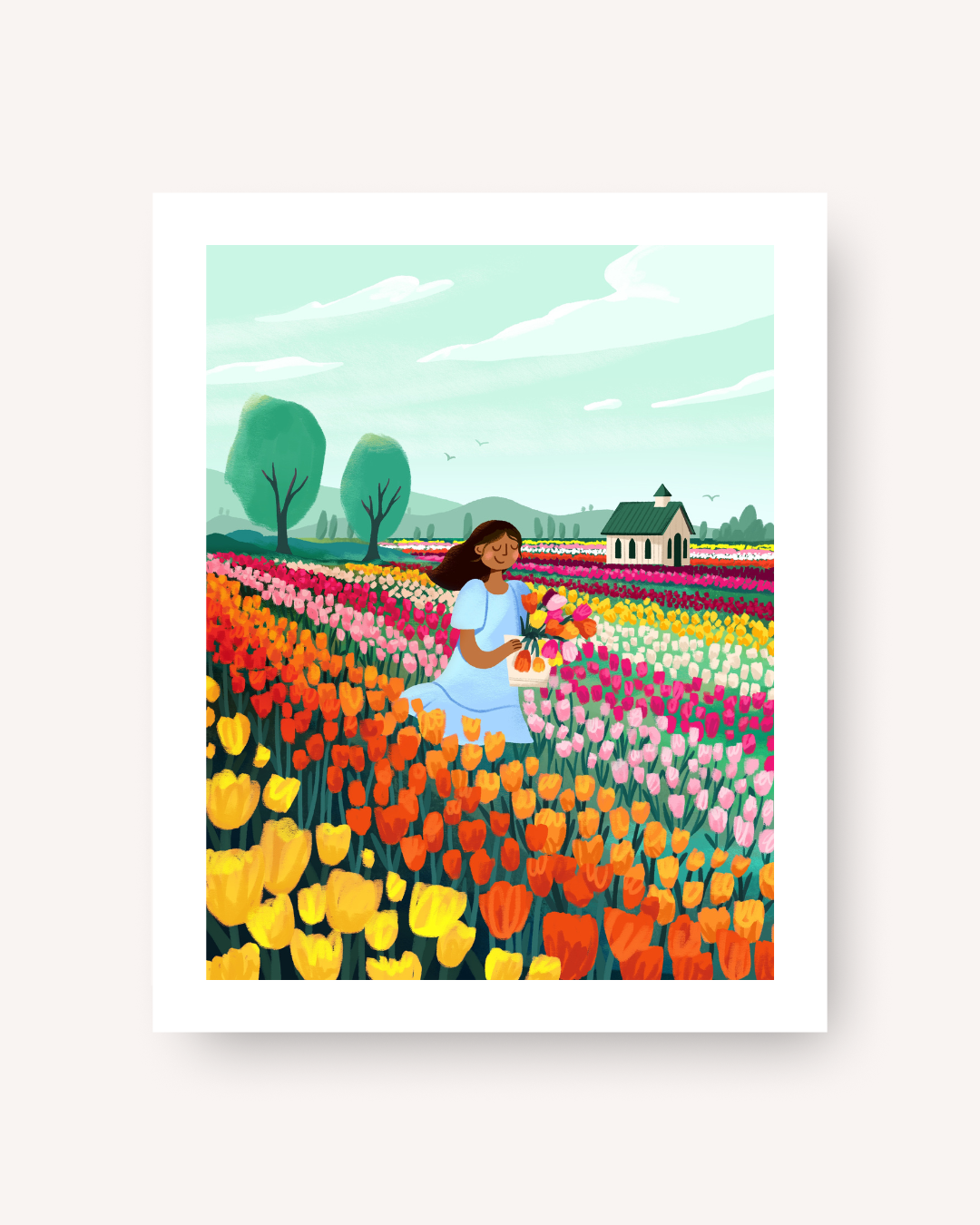 Tulip Festival Art Print