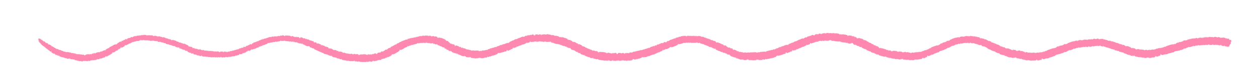 Pink, wavy line on a black background.