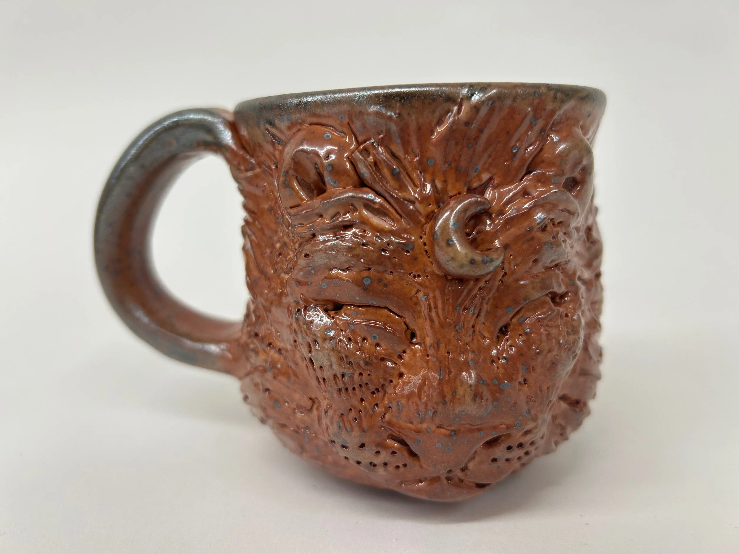 Leo Mug - Stoneware fired in Cone 10 Reduction - 2025