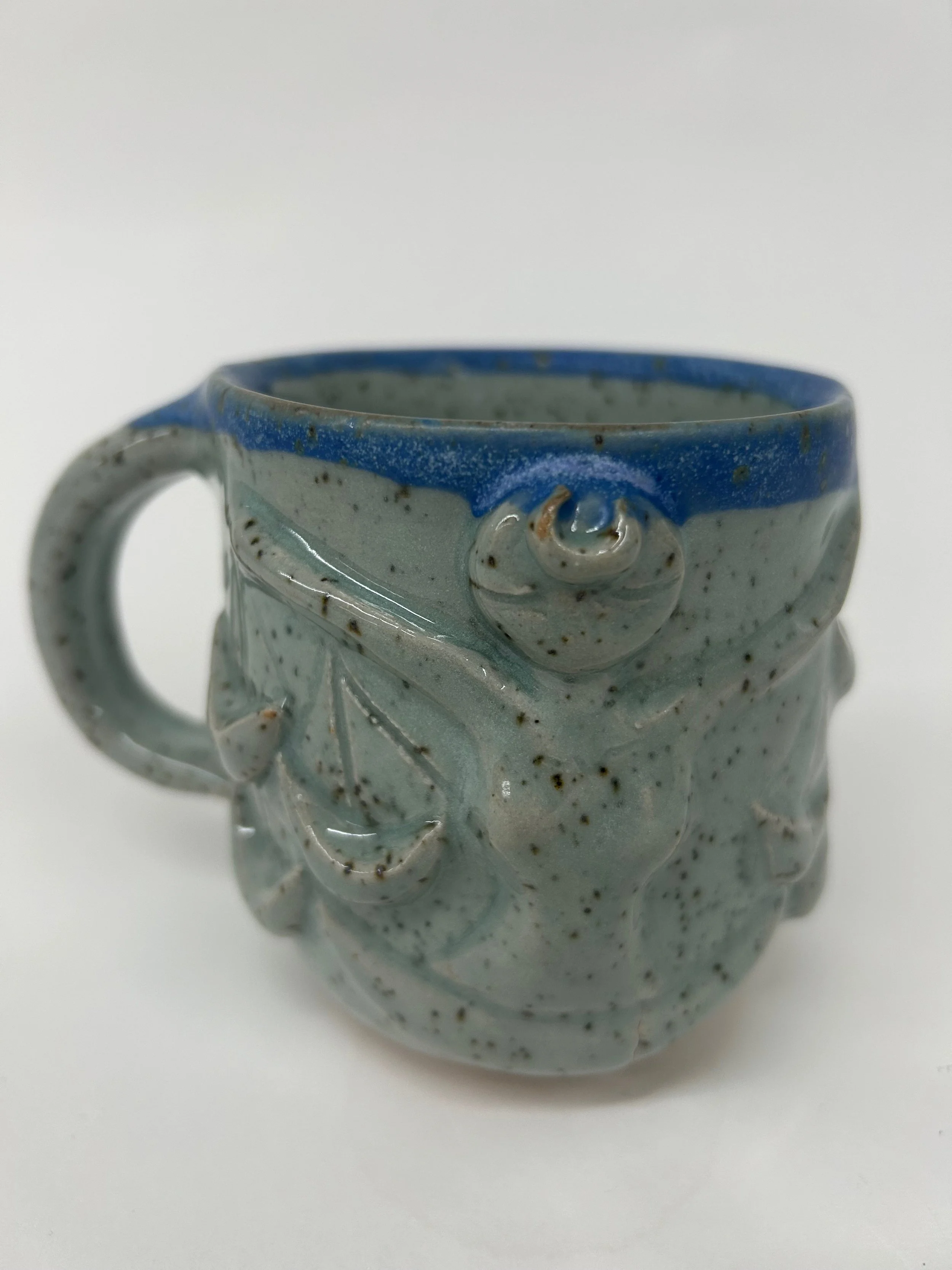 Libra Mug - Stoneware fired in Cone 10 Reduction - 2025