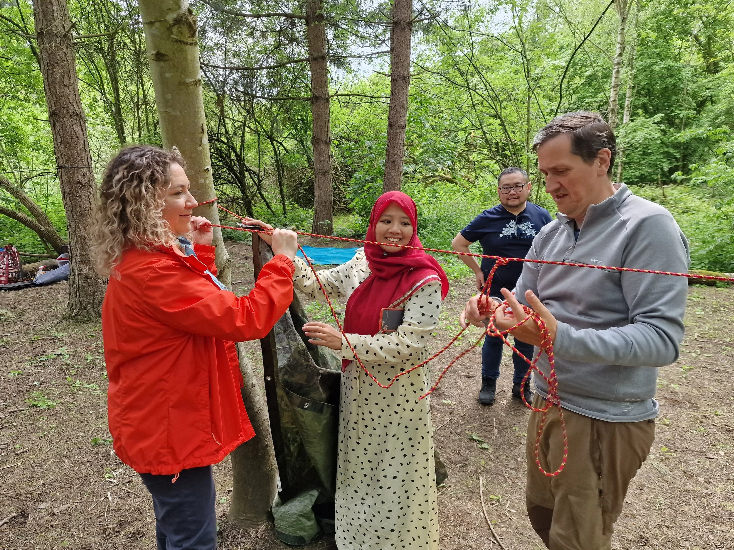 Team Building — Woodland Wellbeing / Team building, events, courses and ...