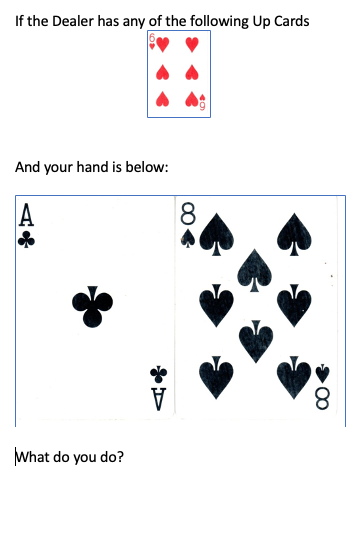 Blackjack Flashcards