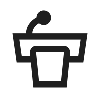 Speaker Podium