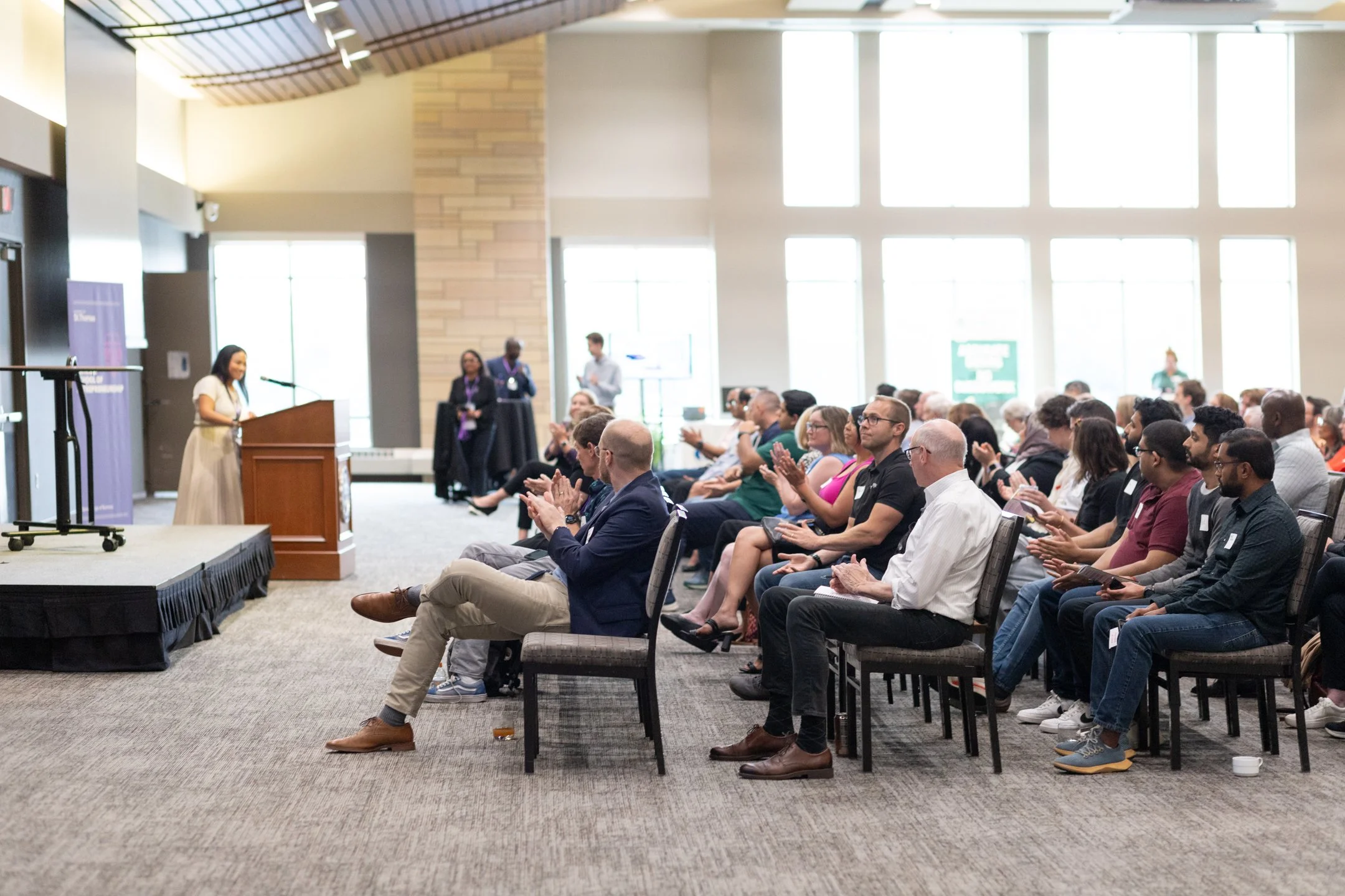 Attendees at the AI in Healthcare Forum