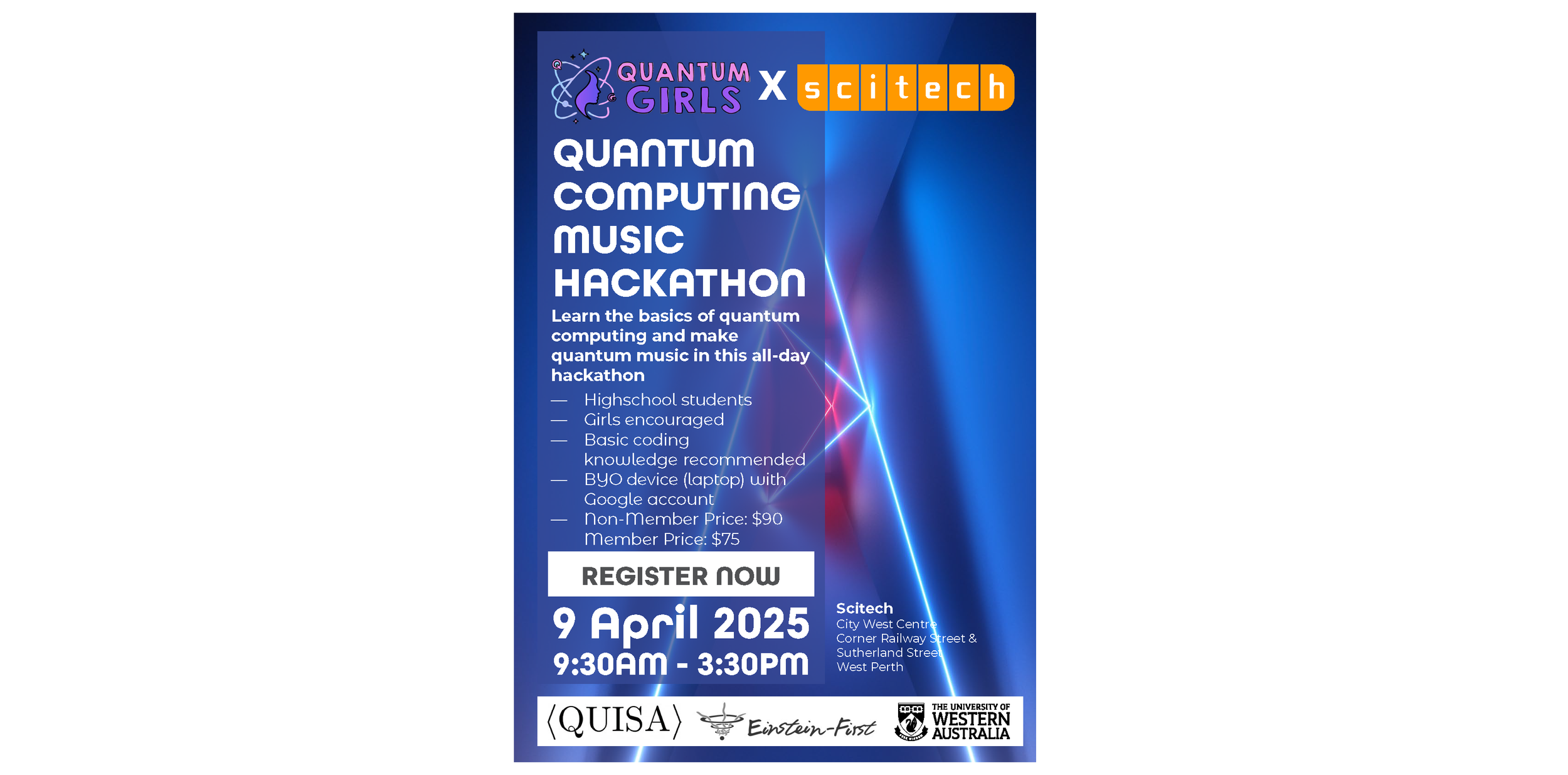 Quantum Gils + Scitech: Music Hackathon
