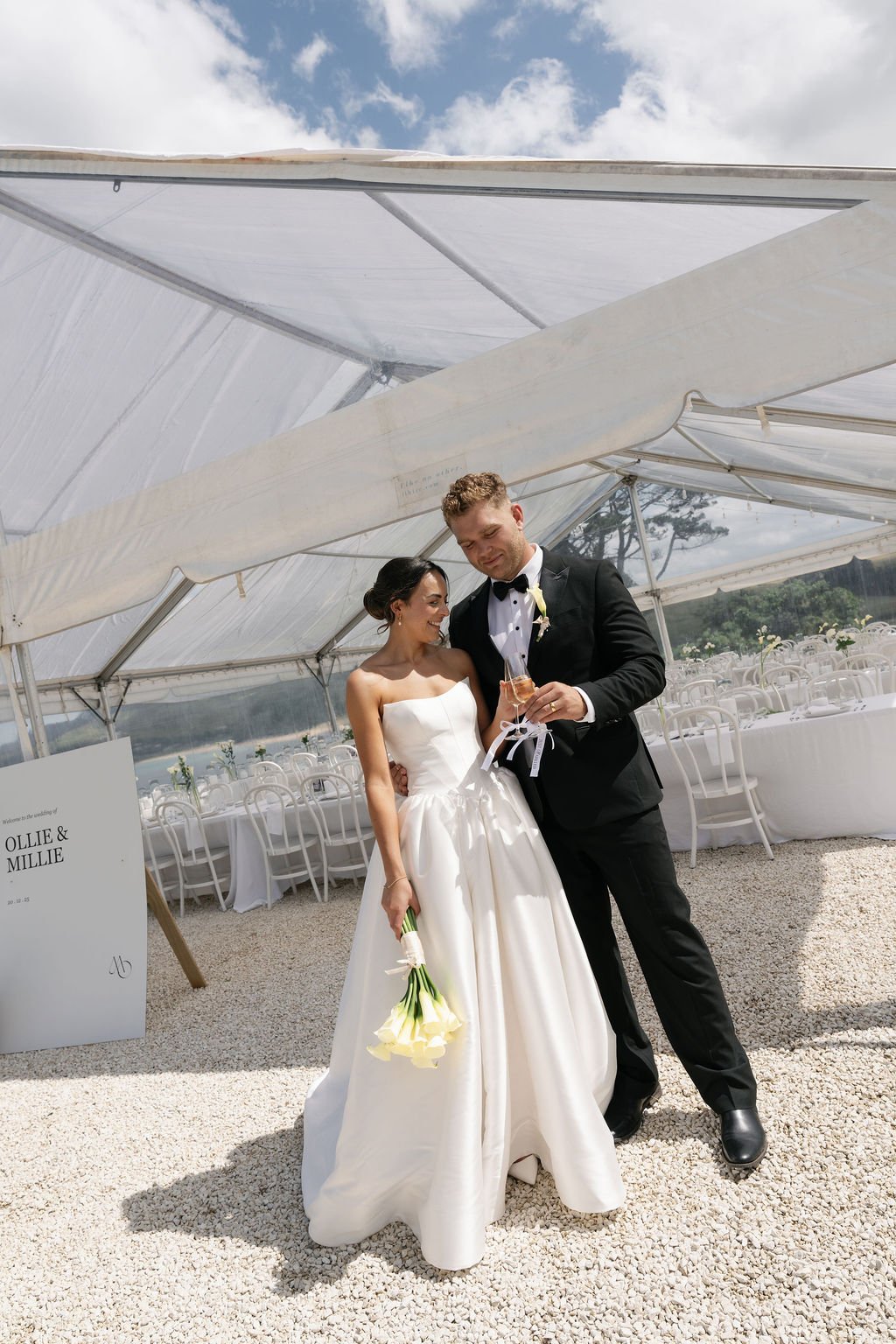 Ollie Norris Wedding Day