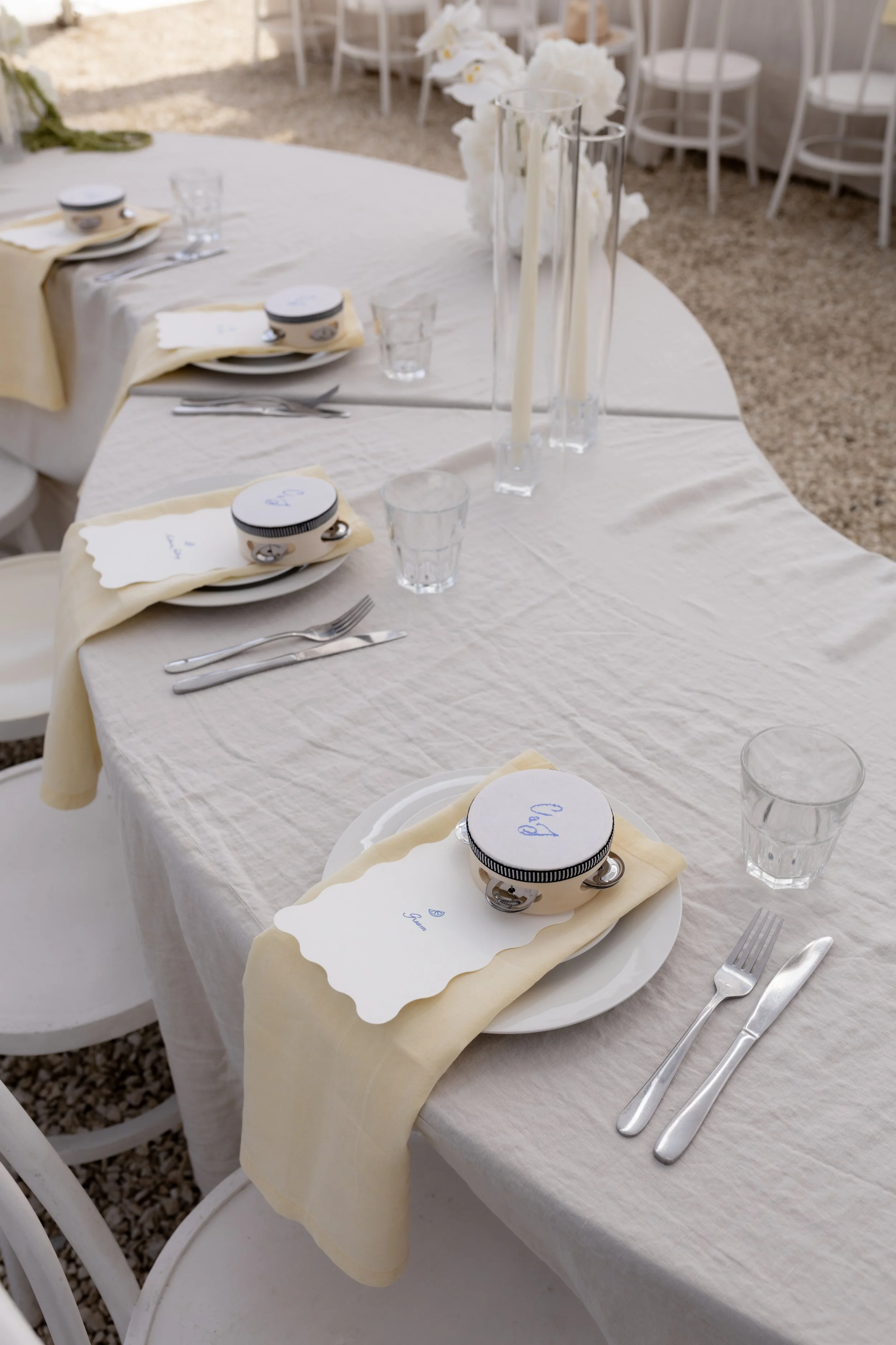 Serpentine Tables with Lucy’s