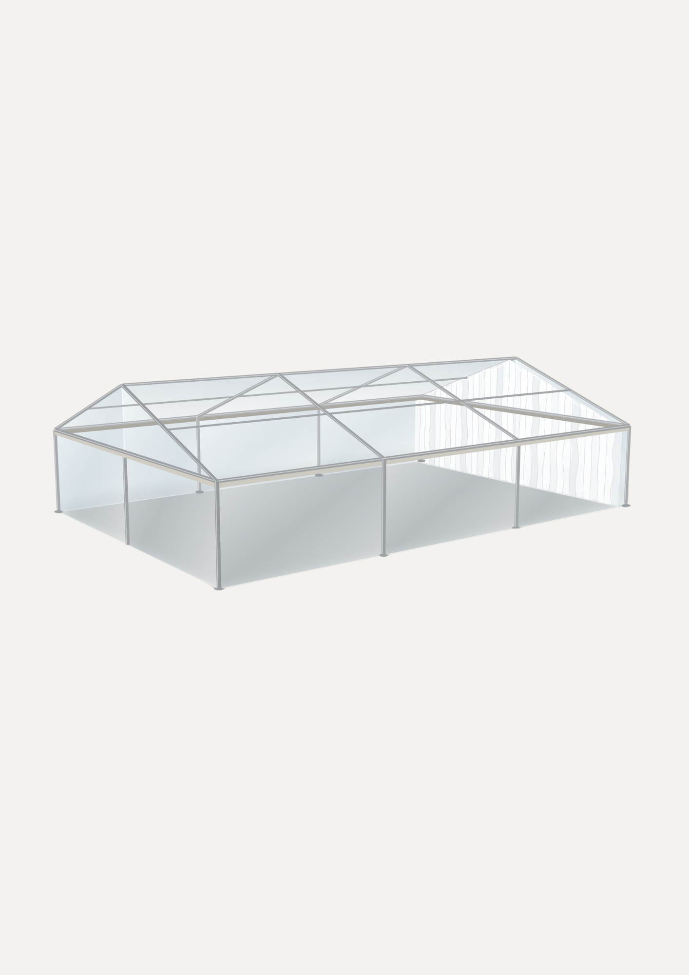 Clear Marquee Draping