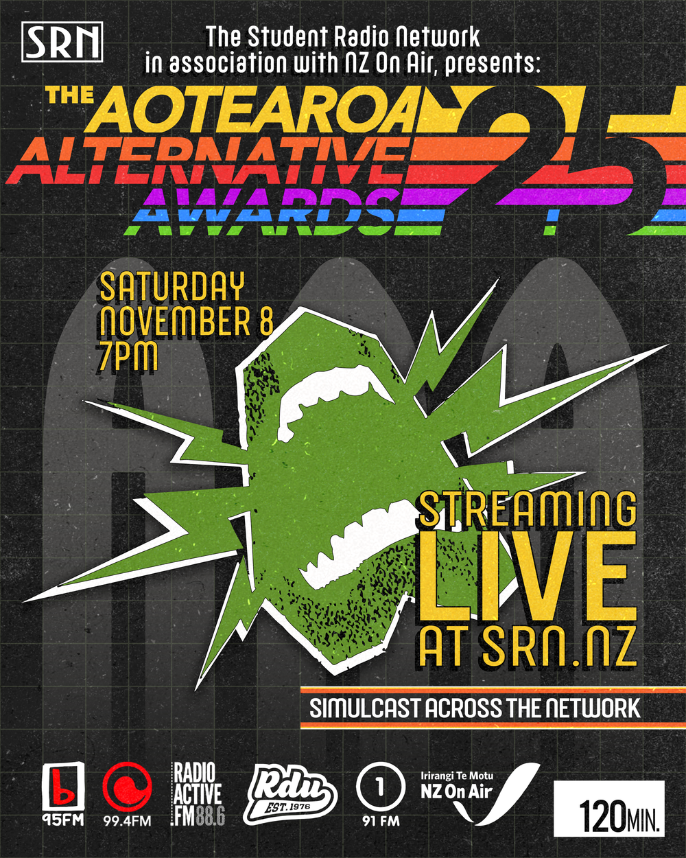 Introducing the 2025 Aotearoa Alternative Awards!
