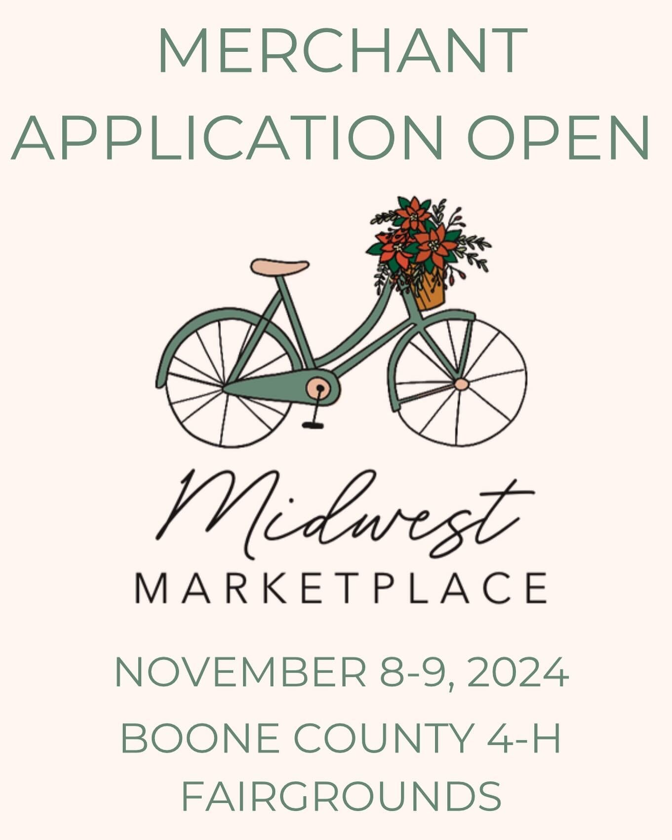 IT IS TIME!! Please submit your application for the 2024 Christmas Market at https://www.midwestmarketplace.co/merchants