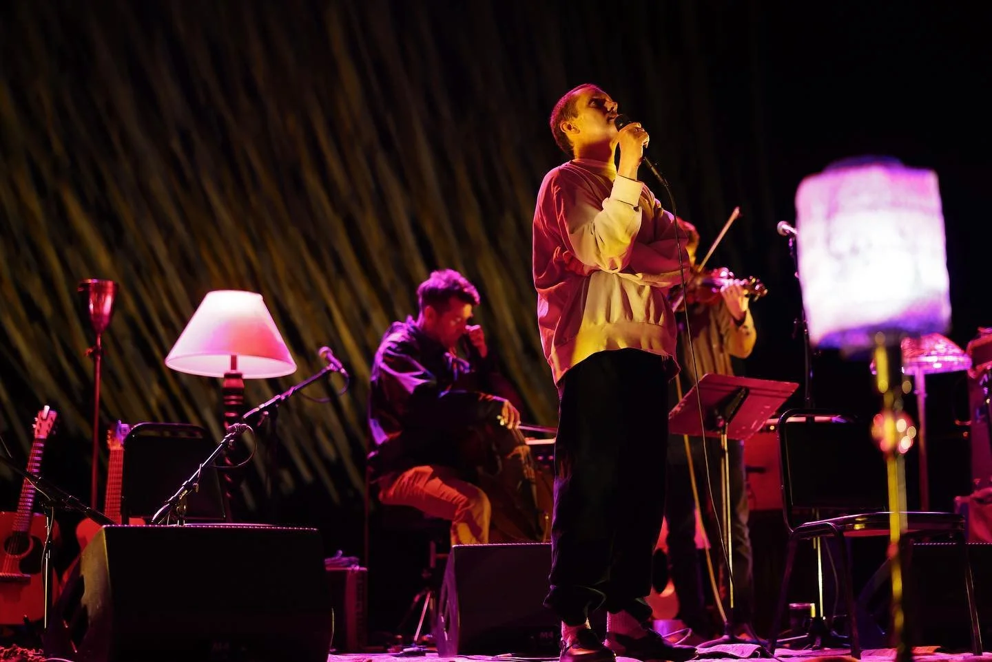 @rhye &ldquo;Passing&rdquo; EP performance at the Wiltern. 

📷 @nina.fetch