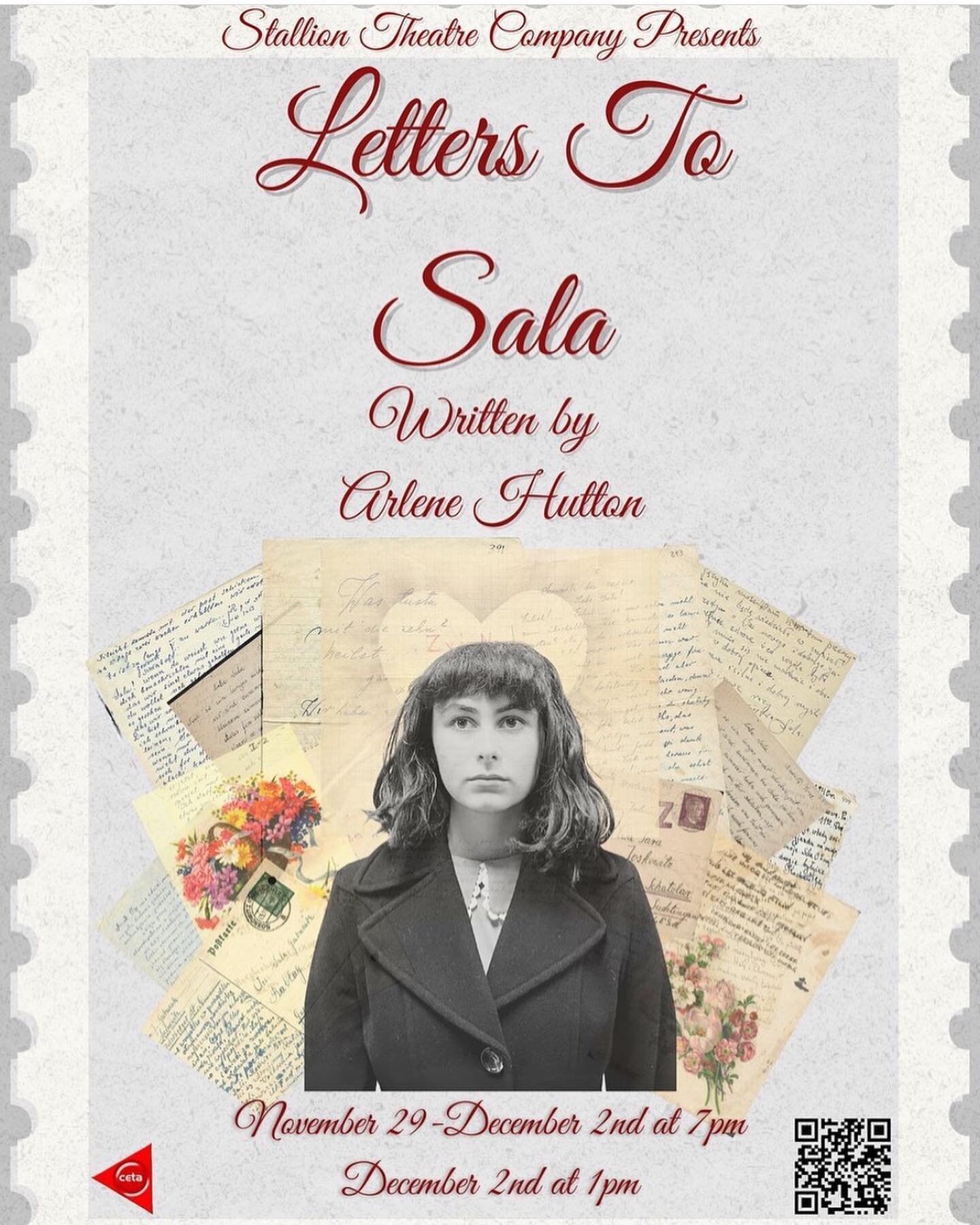 Come see the Actor&rsquo;s Rep show, Letters to Sala, opening tomorrow night!!!! Ticket link in bio!