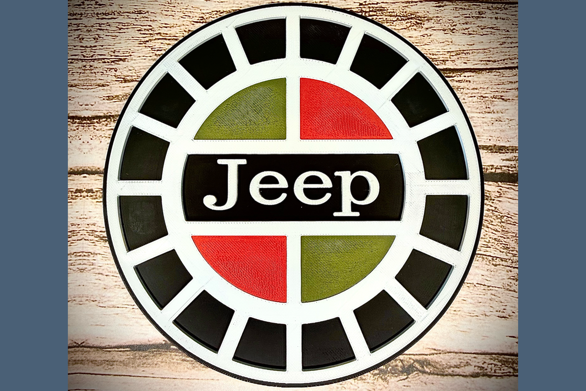 Jeepster Horn Button