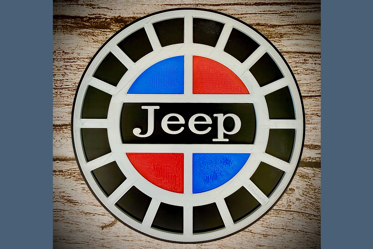 Jeepster Red and Blue