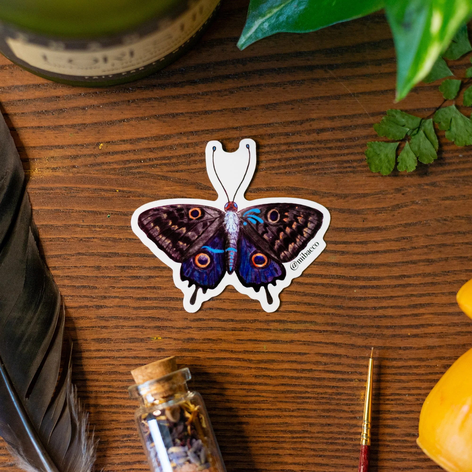 "Moth" - Sticker