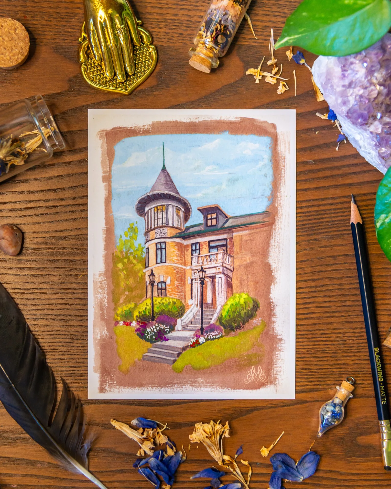 "Sketchbook - House 1" - Print