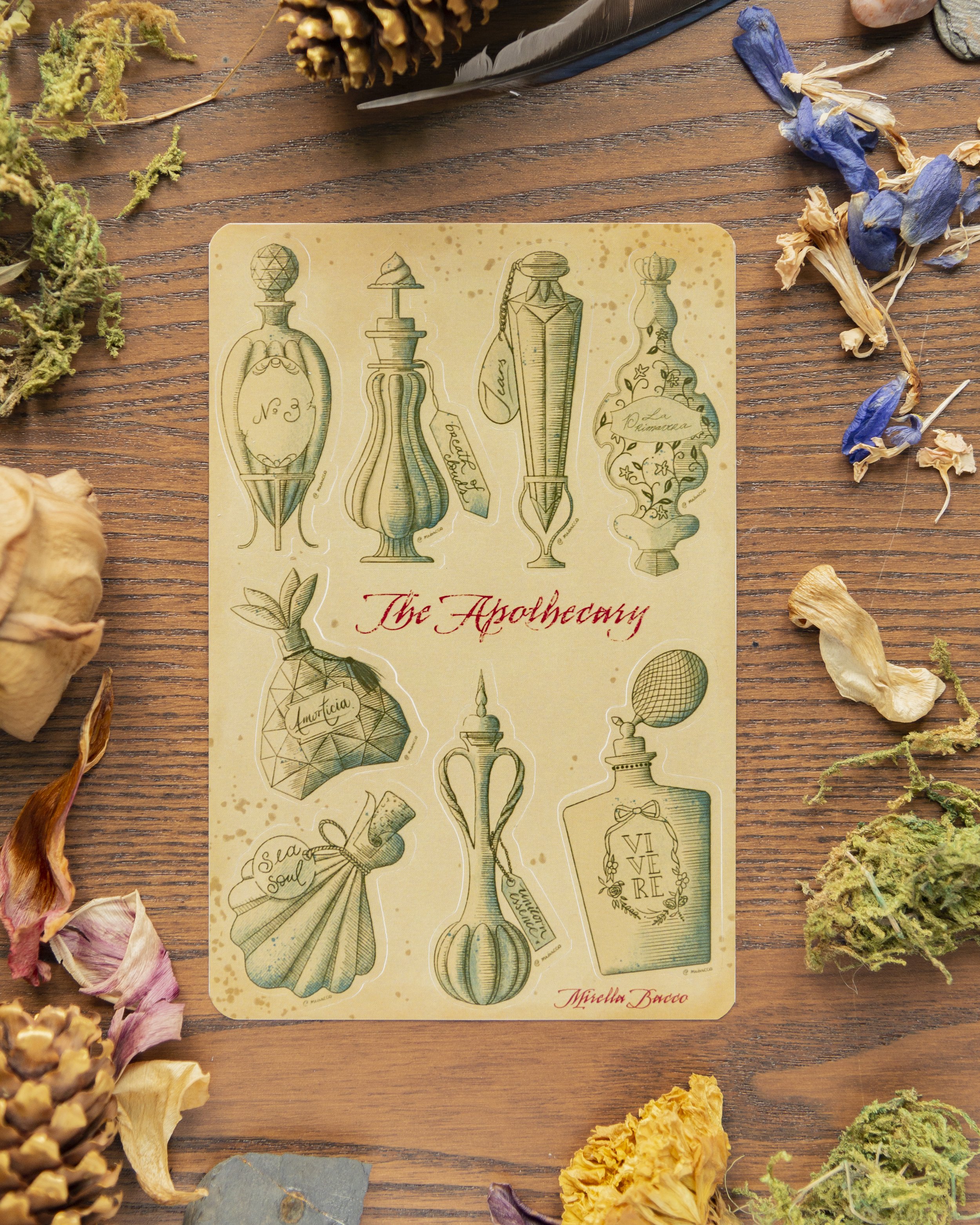 "The Apothecary" - Sticker Sheet