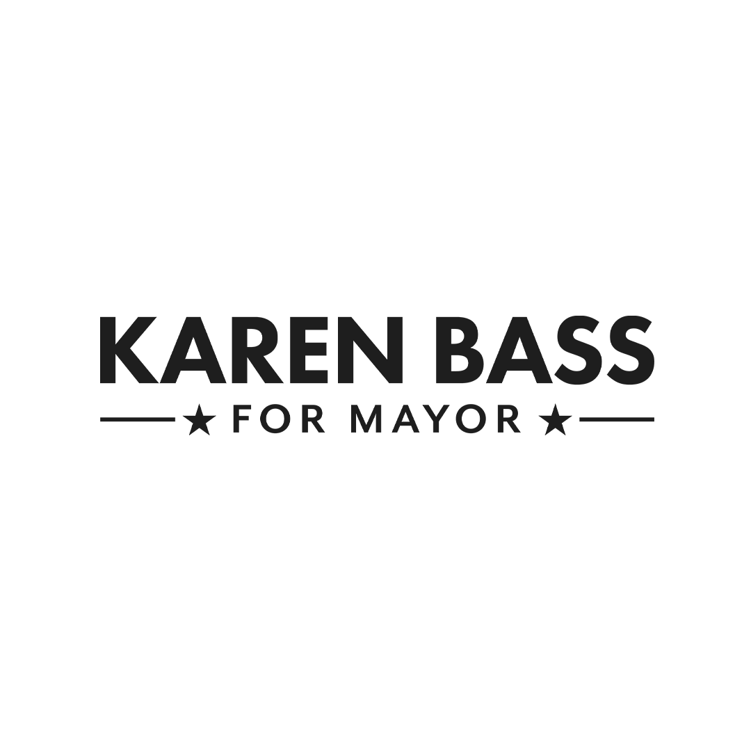 Karen Bass for Mayor logo