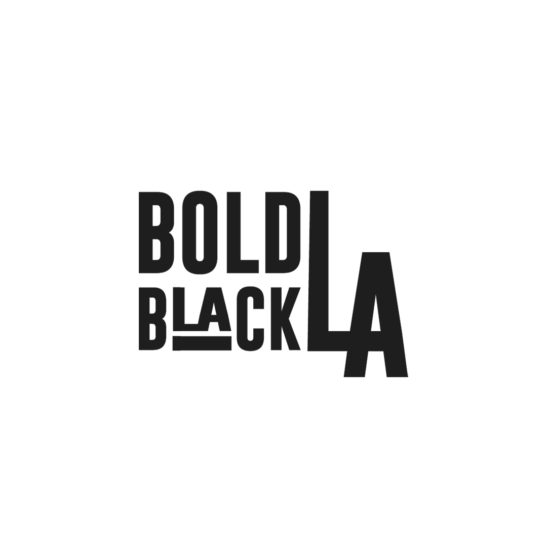 Bold Black LA logo