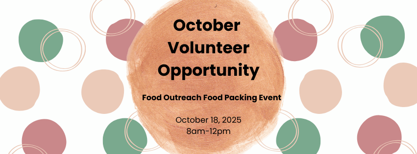 October Volunteer Event
