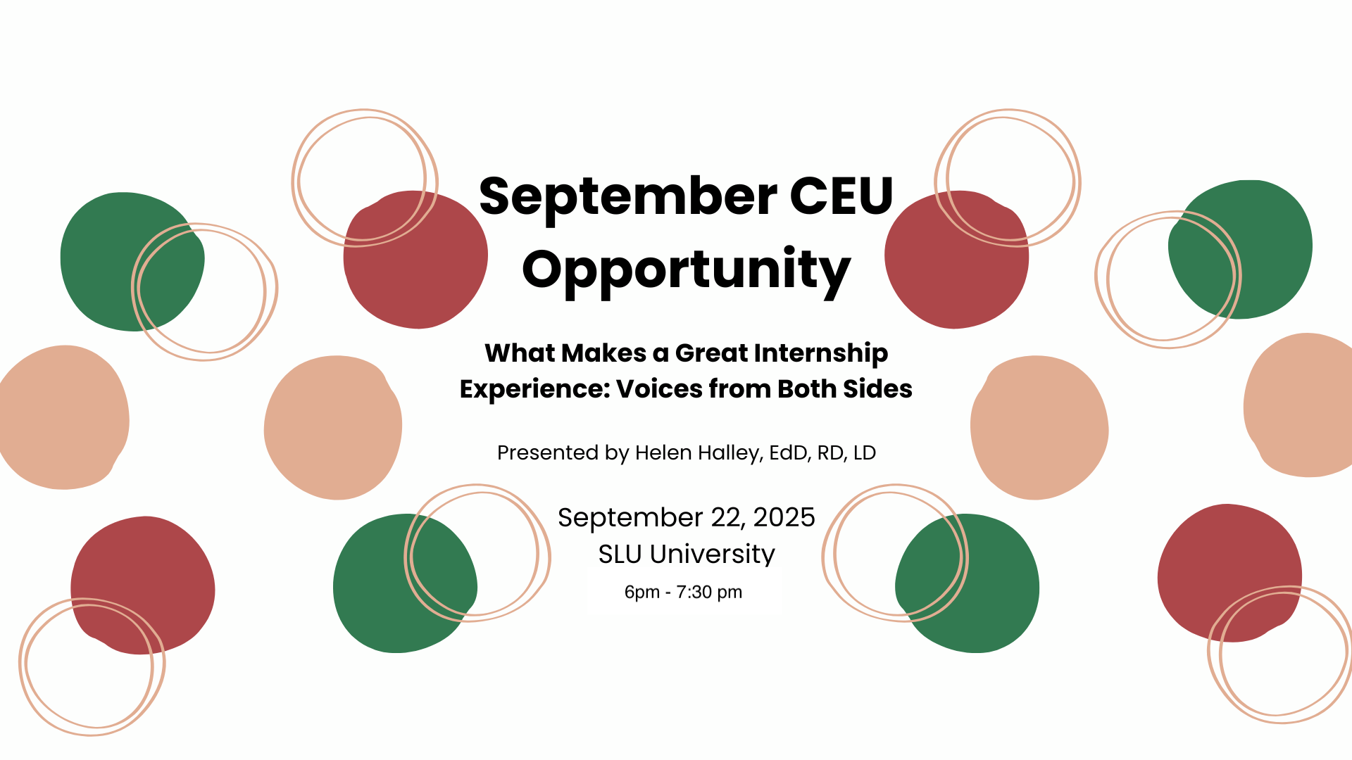 September CEU Meeting