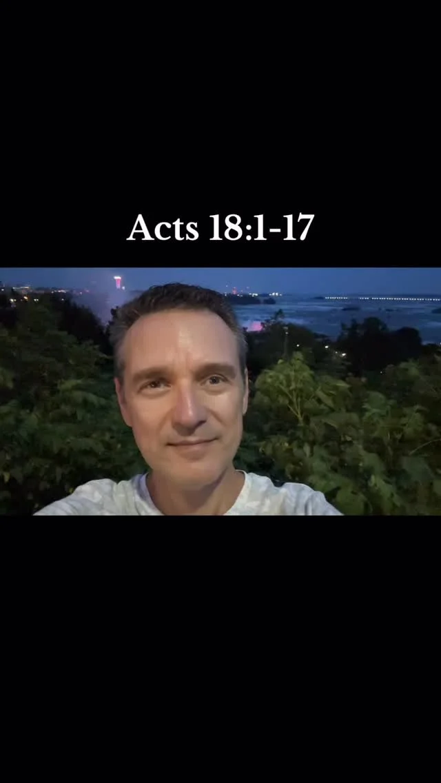 Scripture Quick Dip on Acts 18:1-17
#Jesus #bible #scripture #faith #Christian #pastor