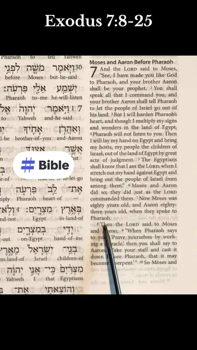 This week’s scripture passage is from Exodus 7
#Jesus #bible #scripture #faith #Christian #pastor
